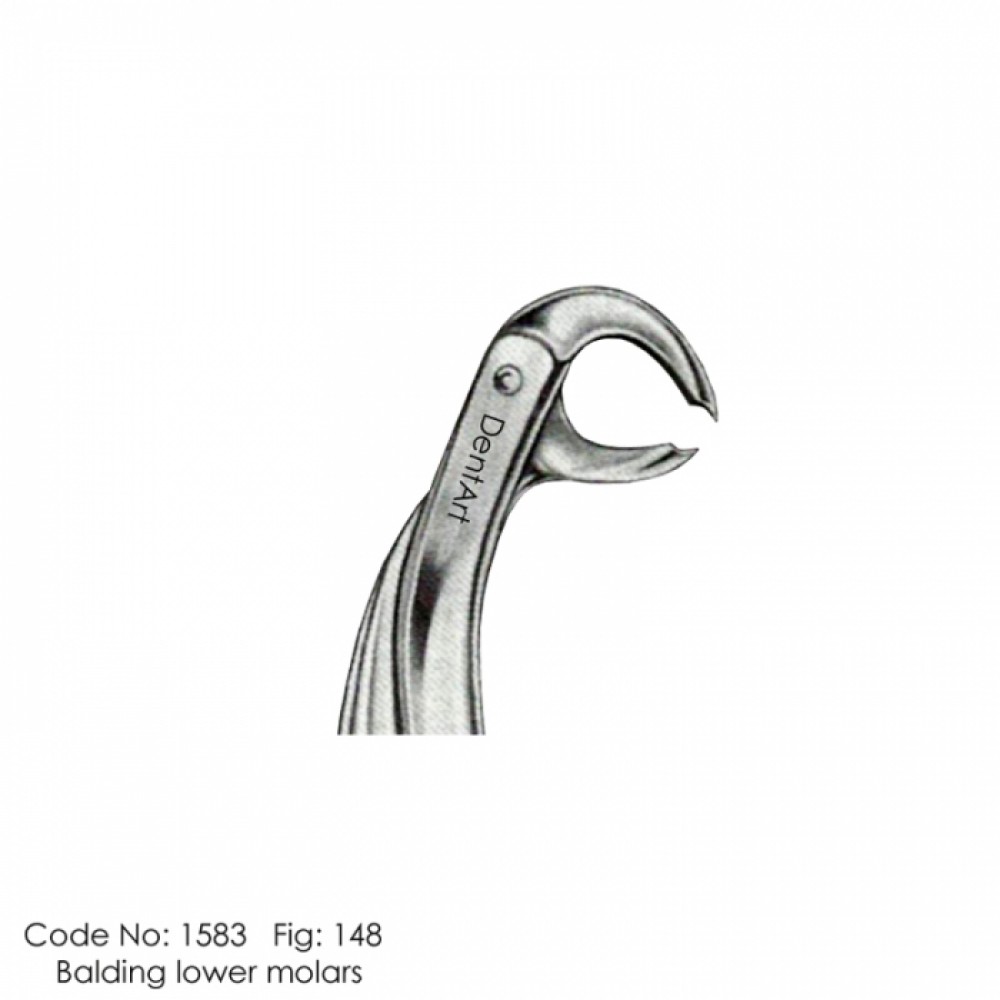 Extraction Forceps. Fig No.148 - UK Type
